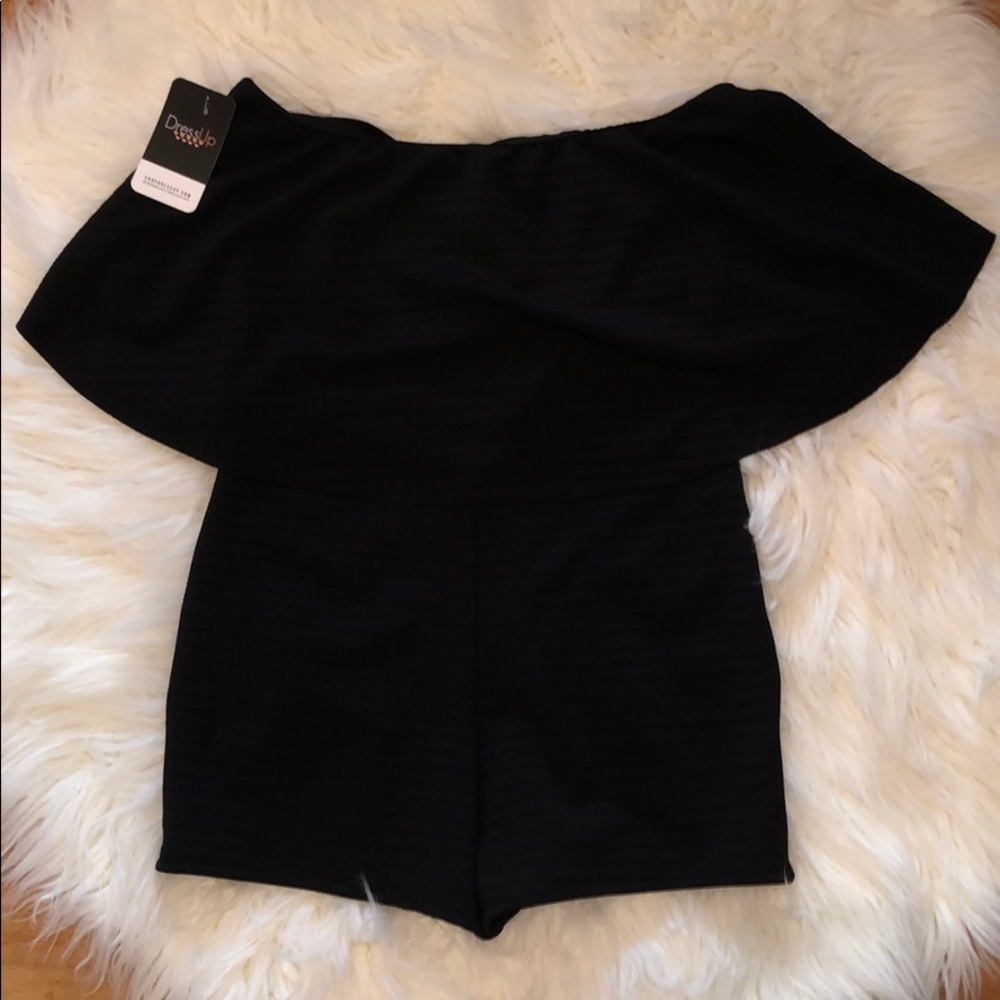 Strapless Romper